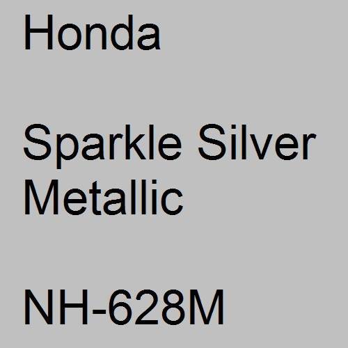 Honda, Sparkle Silver Metallic, NH-628M.